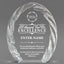 Achievement Awards - Oval Crystal with Decorative Edge Awards - Personalize Online – Choose From 5 Designs