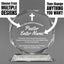 Church Awards - Crystal Glass Octagon Awards - Personalize Online – Choose From 5 Designs