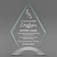 Employee Appreciation Awards - Diamond Cosmic Acrylic Awards - Personalize Online – Choose From 5 Designs