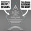 Thank You Awards - Diamond Cosmic Acrylic Awards - Personalize Online – Choose From 5 Designs