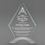 Thank You Awards - Diamond Cosmic Acrylic Awards - Personalize Online – Choose From 5 Designs
