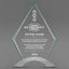 Retirement Awards - Diamond Cosmic Acrylic Awards - Personalize Online – Choose From 5 Designs