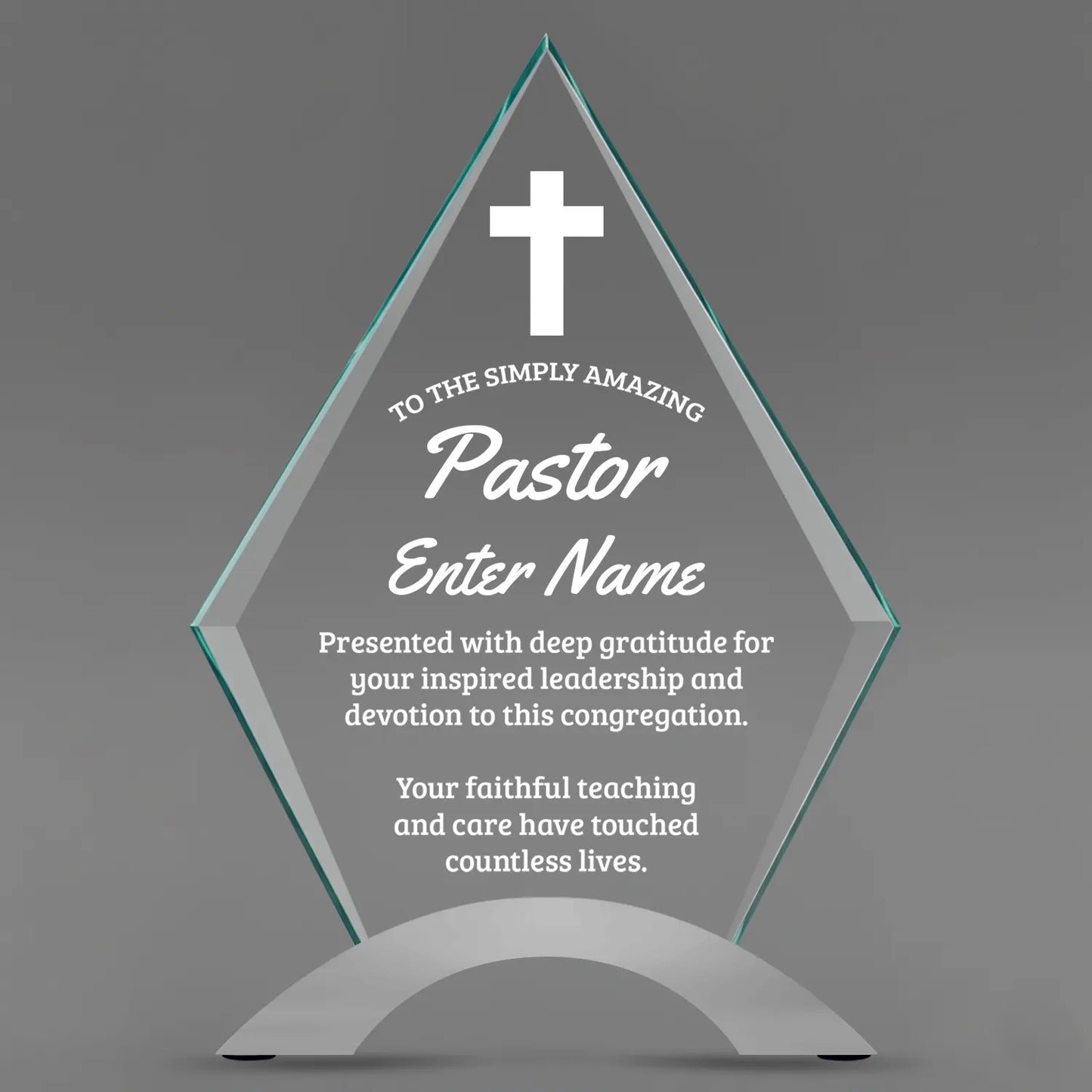 Church Awards - Diamond Cosmic Acrylic Awards - Personalize Online – Choose From 5 Designs