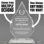 Appreciation Awards - Optic Crystal Royal Diamond Awards - Personalize Online – Choose From 5 Designs