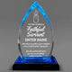 Church Awards - Blue Oval Acrylic Awards - Personalize Online – Choose From 5 Designs