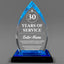 Church Awards - Blue Oval Acrylic Awards - Personalize Online – Choose From 5 Designs