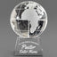 Church Awards - Optical Crystal Globe Awards - Personalize Online – Choose From 5 Designs
