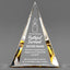 Church Awards - Gold Pinnacle Acrylic Awards - Personalize Online – Choose From 5 Designs