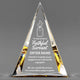 Church Awards - Gold Pinnacle Acrylic Awards - Personalize Online – Choose From 5 Designs