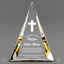 Church Awards - Gold Pinnacle Acrylic Awards - Personalize Online – Choose From 5 Designs