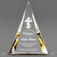 Church Awards - Gold Pinnacle Acrylic Awards - Personalize Online – Choose From 5 Designs