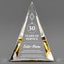 Church Awards - Gold Pinnacle Acrylic Awards - Personalize Online – Choose From 5 Designs