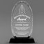 Church Awards - Optical Crystal Glass Oval Facet Awards - Personalize Online – Choose From 5 Designs