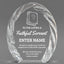 Church Awards - Oval Crystal with Decorative Edge Awards - Personalize Online – Choose From 5 Designs