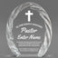 Church Awards - Oval Crystal with Decorative Edge Awards - Personalize Online – Choose From 5 Designs