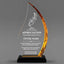Appreciation Awards - Acrylic Gold Flame Awards - Personalize Online – Choose From 5 Designs