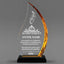 Achievement Awards - Acrylic Gold Flame Awards - Personalize Online – Choose From 5 Designs