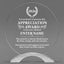 Appreciation Awards - Round Cosmic Acrylic Awards - Personalize Online – Choose From 5 Designs