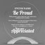 Appreciation Awards - Round Cosmic Acrylic Awards - Personalize Online – Choose From 5 Designs