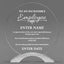 Employee Appreciation Awards - Round Cosmic Acrylic Awards - Personalize Online – Choose From 5 Designs