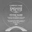 Employee Appreciation Awards - Round Cosmic Acrylic Awards - Personalize Online – Choose From 5 Designs