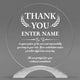 Thank You Awards - Round Cosmic Acrylic Awards - Personalize Online – Choose From 5 Designs