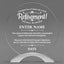 Retirement Awards - Round Cosmic Acrylic Awards - Personalize Online – Choose From 5 Designs