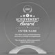Achievement Awards - Round Cosmic Acrylic Awards - Personalize Online – Choose From 5 Designs