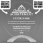 Achievement Awards - Round Cosmic Acrylic Awards - Personalize Online – Choose From 5 Designs