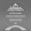Achievement Awards - Round Cosmic Acrylic Awards - Personalize Online – Choose From 5 Designs