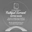 Church Awards - Round Cosmic Acrylic Awards - Personalize Online – Choose From 5 Designs