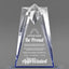 Appreciation Awards - Blue Sculpted Star Acrylic Awards - Personalize Online – Choose From 5 Designs