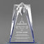 Employee Appreciation Awards - Blue Sculpted Star Acrylic Awards - Personalize Online – Choose From 5 Designs