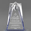 Employee Appreciation Awards - Blue Sculpted Star Acrylic Awards - Personalize Online – Choose From 5 Designs
