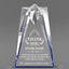 Thank You Awards - Blue Sculpted Star Acrylic Awards - Personalize Online – Choose From 5 Designs