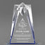 Thank You Awards - Blue Sculpted Star Acrylic Awards - Personalize Online – Choose From 5 Designs