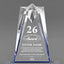 Long Service Awards - Blue Sculpted Star Acrylic Awards - Personalize Online – Choose From 5 Designs
