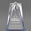 Retirement Awards - Blue Sculpted Star Acrylic Awards - Personalize Online – Choose From 5 Designs
