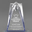 Achievement Awards - Blue Sculpted Star Acrylic Awards - Personalize Online – Choose From 5 Designs