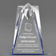 Church Awards - Blue Sculpted Star Acrylic Awards - Personalize Online – Choose From 5 Designs