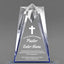 Church Awards - Blue Sculpted Star Acrylic Awards - Personalize Online – Choose From 5 Designs