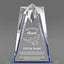 Church Awards - Blue Sculpted Star Acrylic Awards - Personalize Online – Choose From 5 Designs