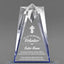 Church Awards - Blue Sculpted Star Acrylic Awards - Personalize Online – Choose From 5 Designs
