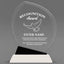 Church Awards - Crystal Oblong Awards with Black Accent - Personalize Online – Choose From 5 Designs