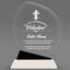 Church Awards - Crystal Oblong Awards with Black Accent - Personalize Online – Choose From 5 Designs