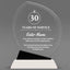 Church Awards - Crystal Oblong Awards with Black Accent - Personalize Online – Choose From 5 Designs