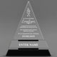 Employee Appreciation Awards - Crystal Triangle Awards - Personalize Online – Choose From 5 Designs