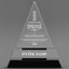 Employee Appreciation Awards - Crystal Triangle Awards - Personalize Online – Choose From 5 Designs