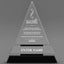 Employee Appreciation Awards - Crystal Triangle Awards - Personalize Online – Choose From 5 Designs