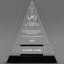 Long Service Awards - Crystal Triangle Awards - Personalize Online – Choose From 5 Designs